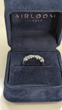 Load image into Gallery viewer, Multi Shape Diamond Half Eternity Ring
