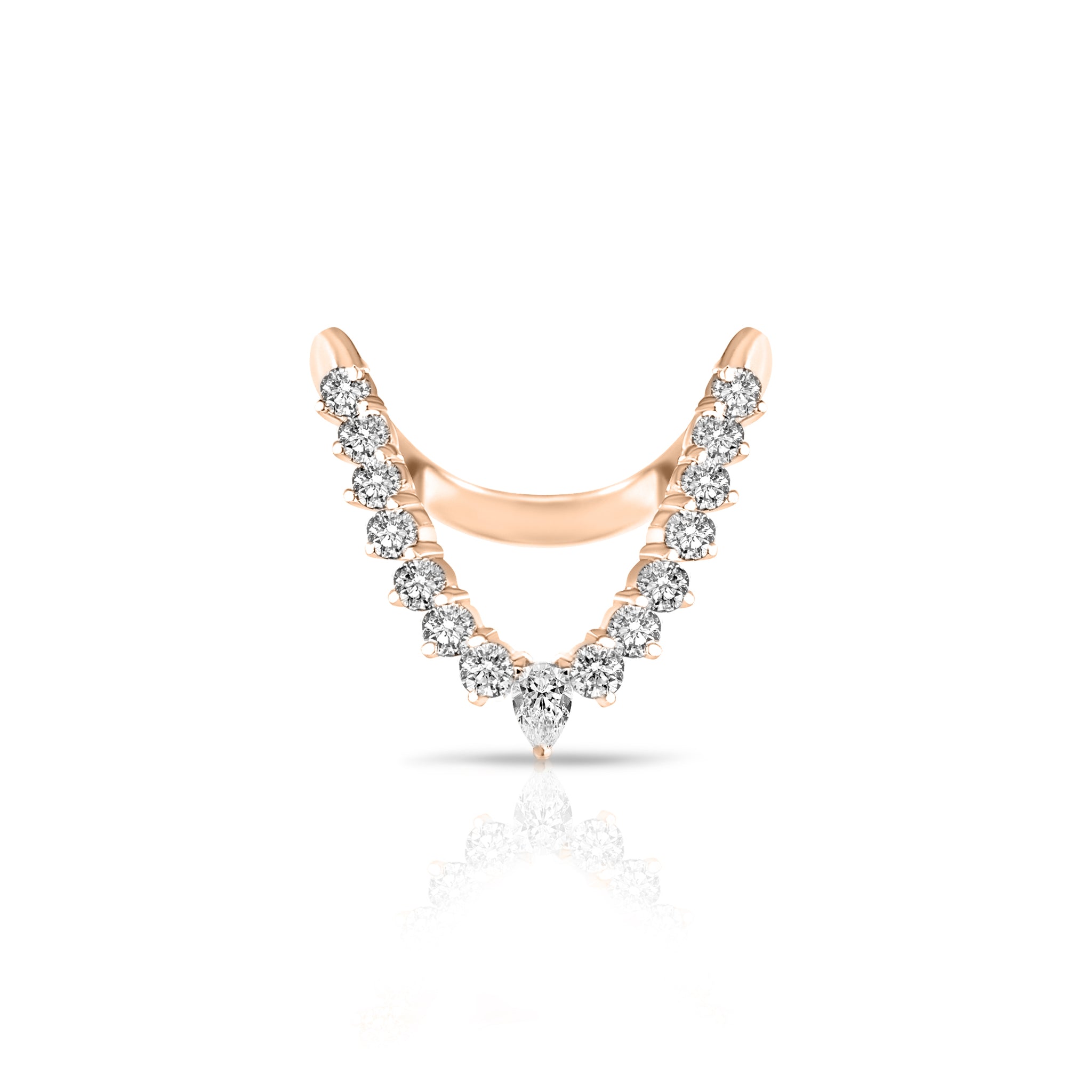 V shaped south indian ring hotsell